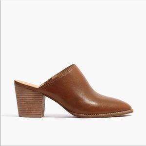 Madewell The Harper Mule in English Saddle Size 7.5 Women’s